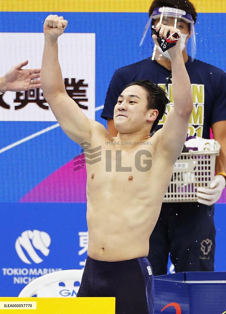 Swimming: National championships, final Olympic qualifier