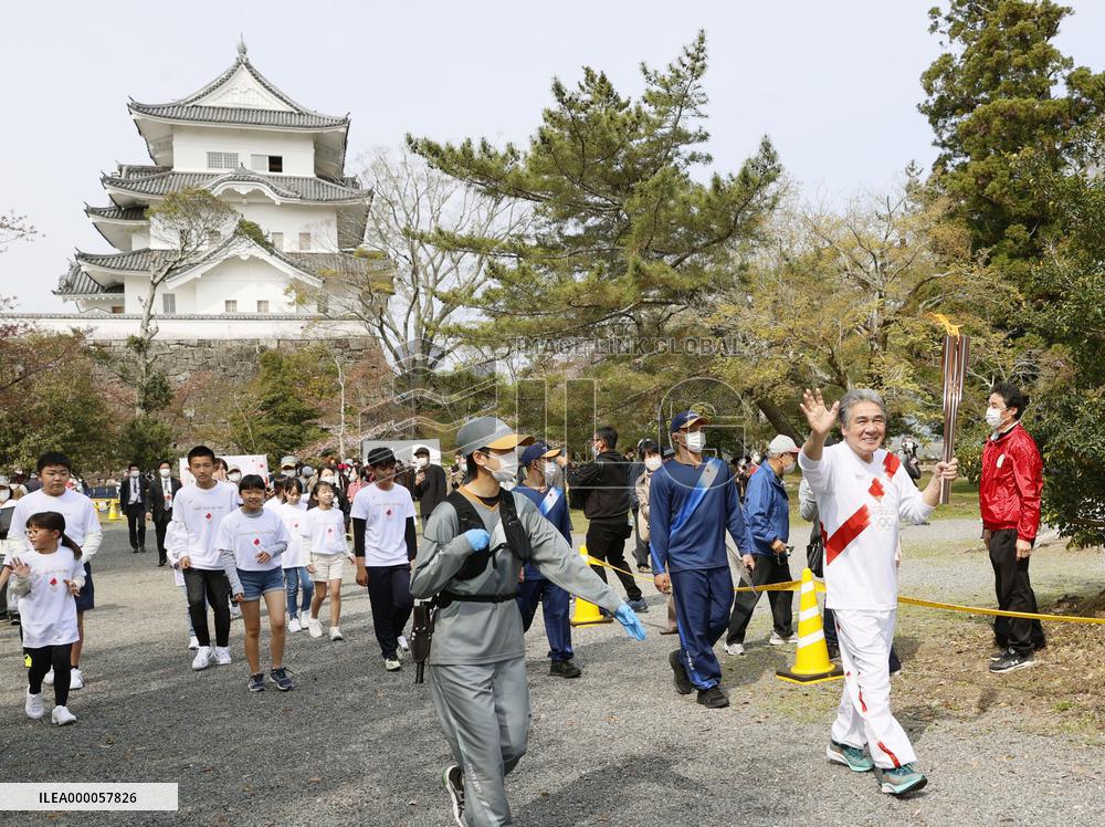 Tokyo Olympic torch relay