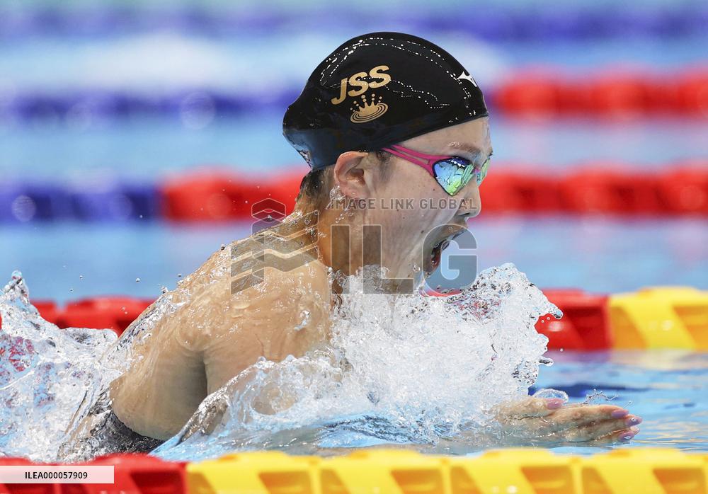Swimming: National championships, final Olympic qualifier