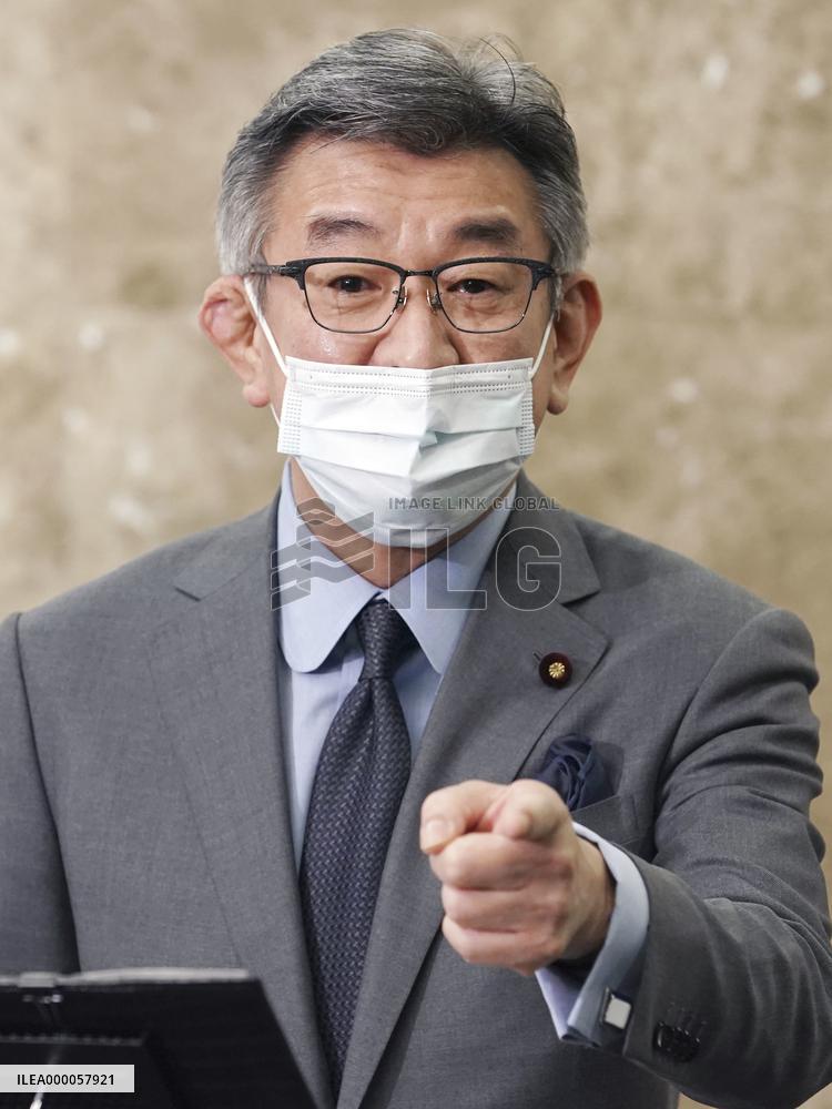 Japanese communications minister Takeda