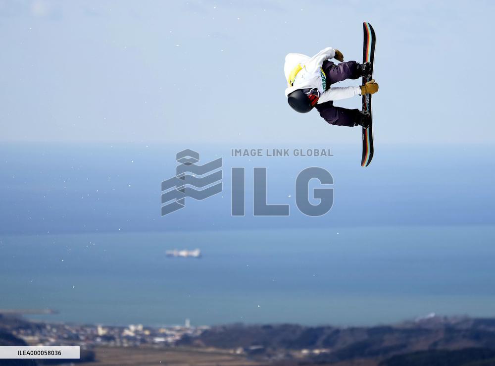 Snowboarding: Japanese national c'ships