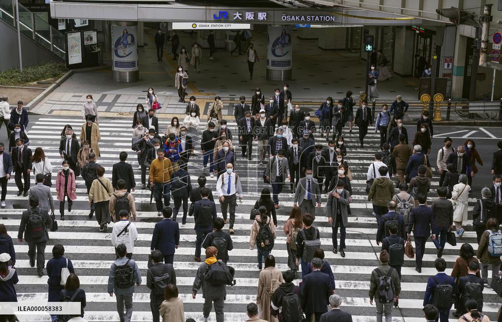 Osaka reports record 1,130 daily coronavirus cases