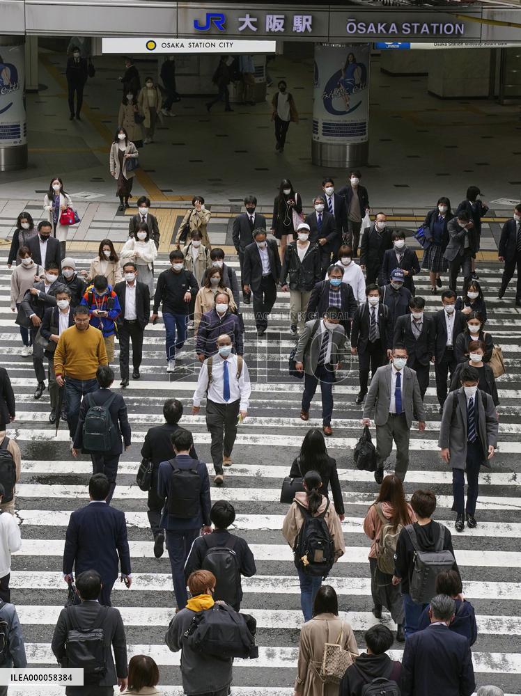 Osaka reports record 1,130 daily coronavirus cases