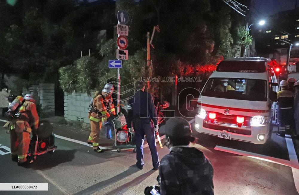 4 killed in accident during building maintenance work in Tokyo