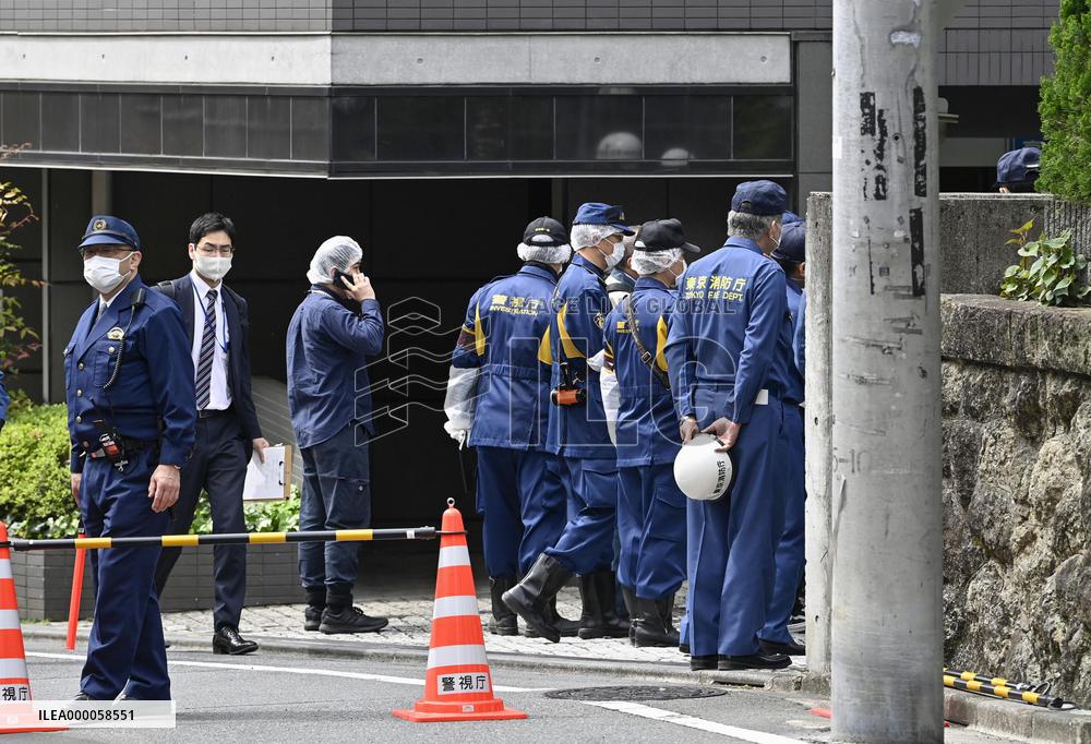 Deadly carbon dioxide accident in Tokyo