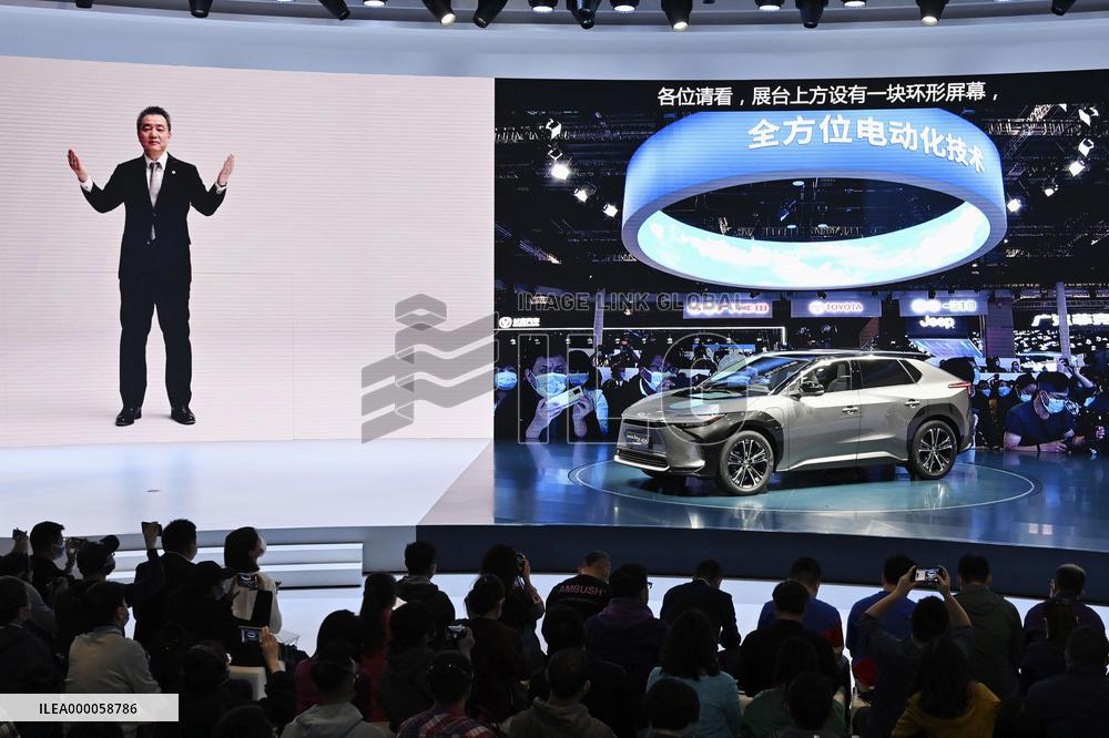 Motor show in Shanghai