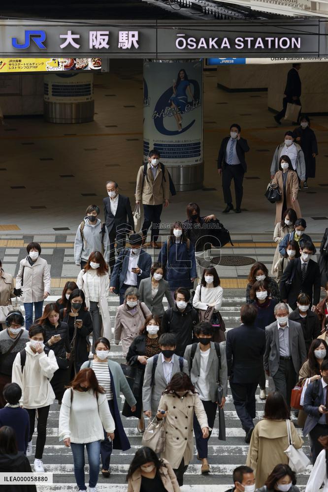 Osaka Pref. set to ask central gov't to reimpose COVID-19 emergency