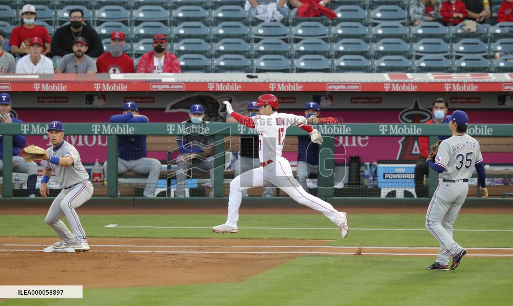 Baseball: Rangers vs. Angels