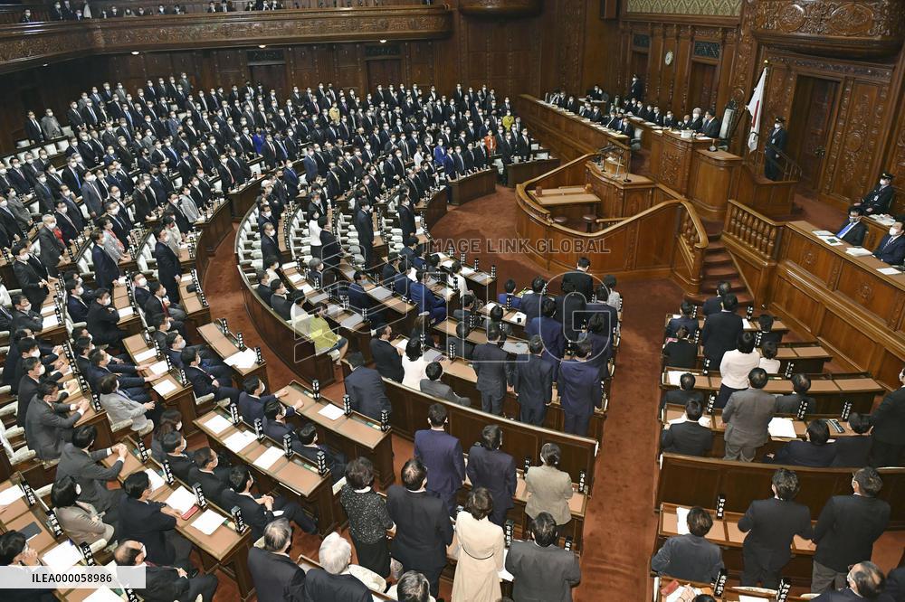 Japan lower house OKs 19 tril. yen extra budget