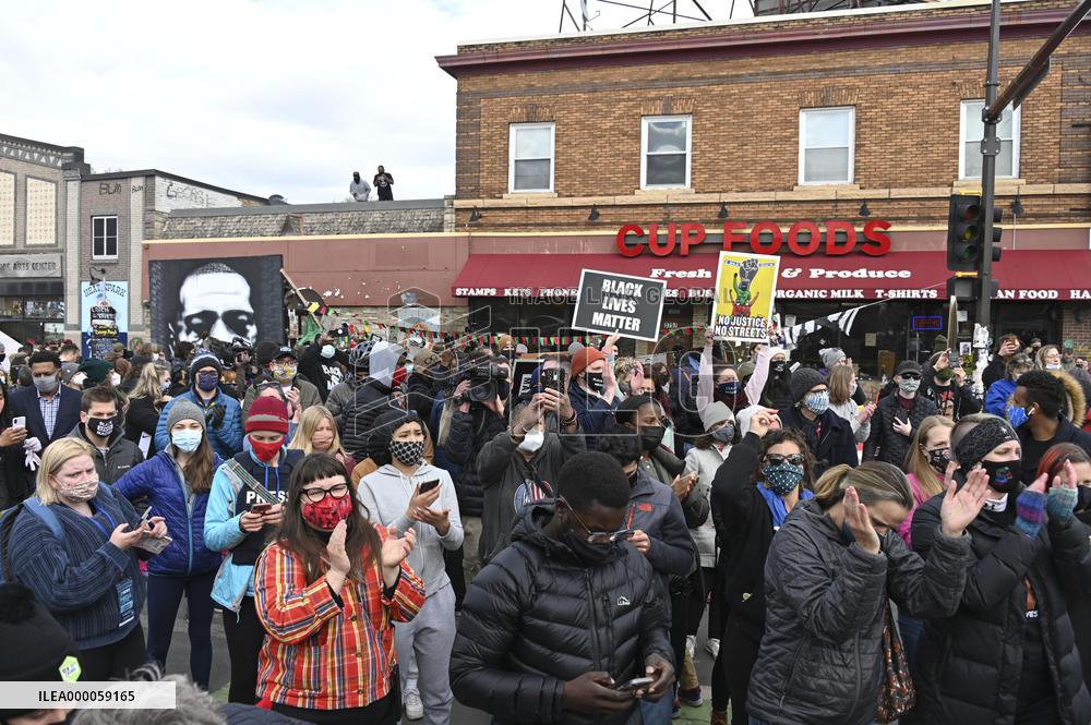 Celebrations break out after guilty verdict on ex-Minneapolis police officer