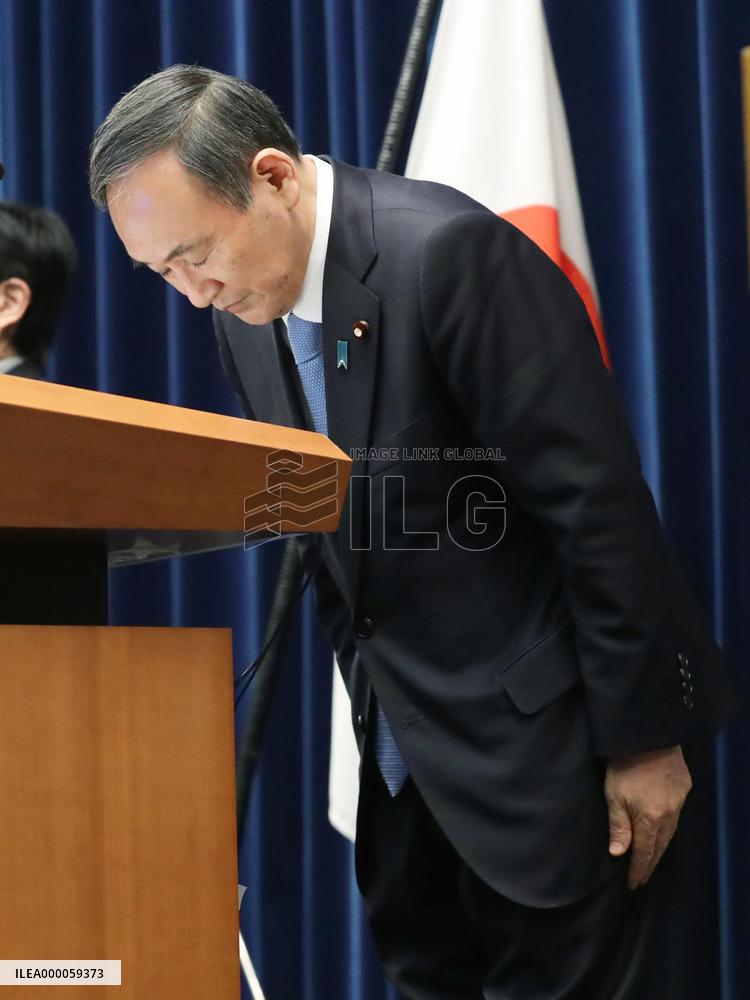 Japan PM Yoshihide Suga