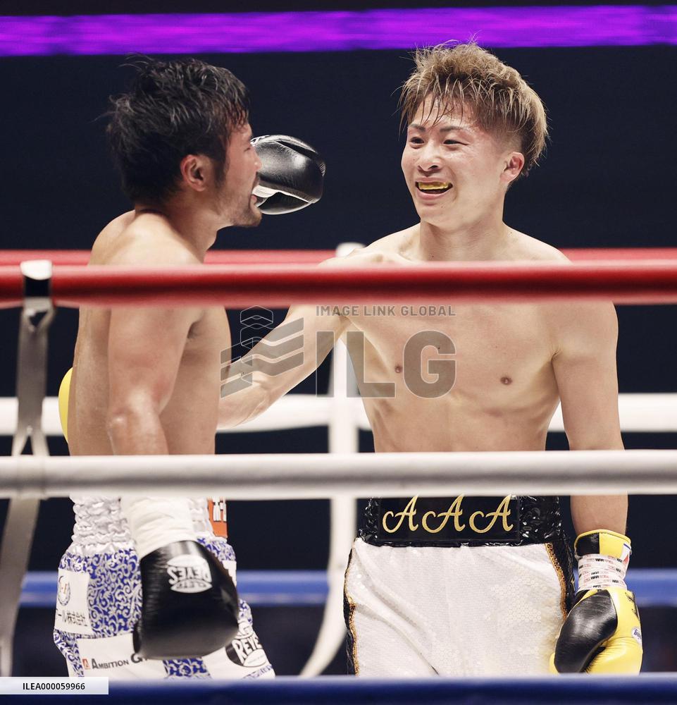 Boxing: Inoue fights in exhibition match