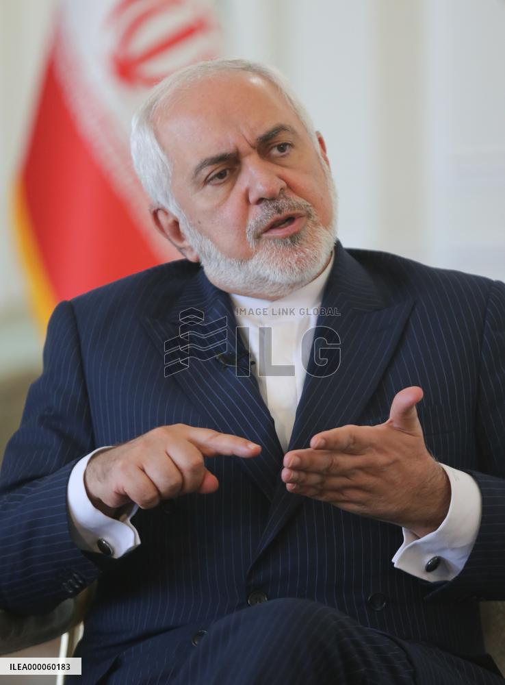 Iran's foreign minister Zarif
