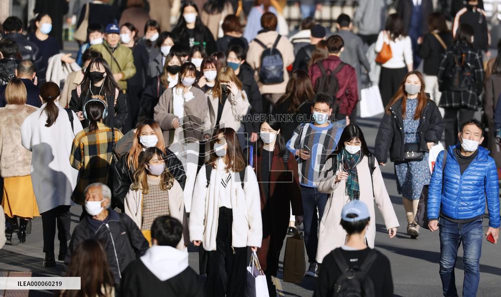 Tokyo scene amid coronavirus pandemic