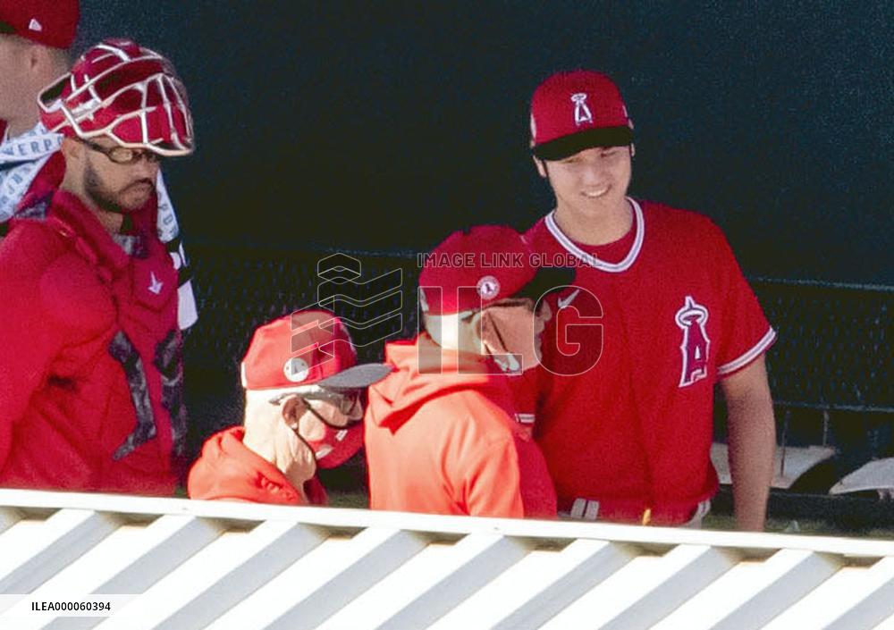 Baseball: Angels spring training
