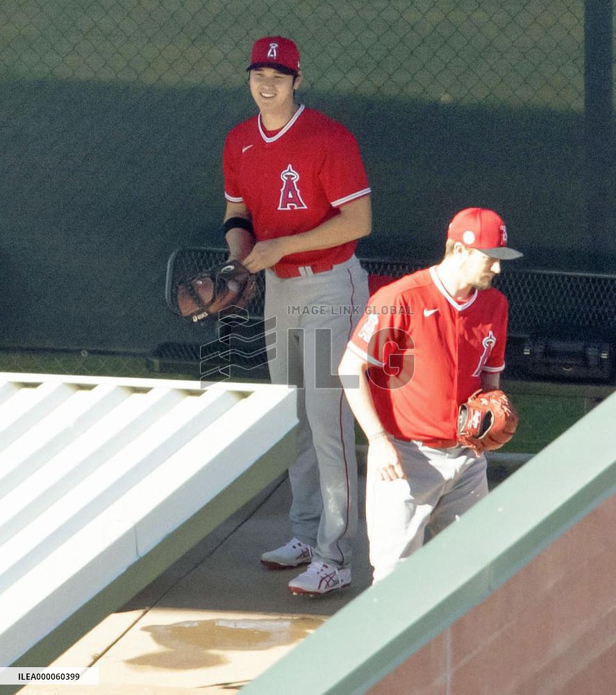 Baseball: Angels spring training