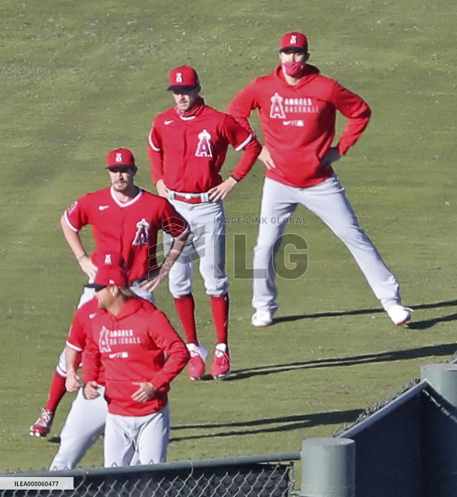 Baseball: Angels spring training