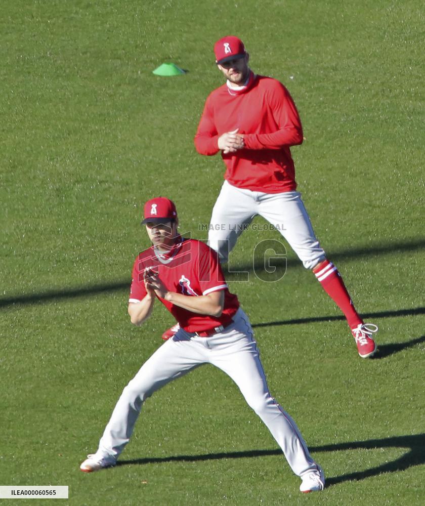 Baseball: Angels spring training