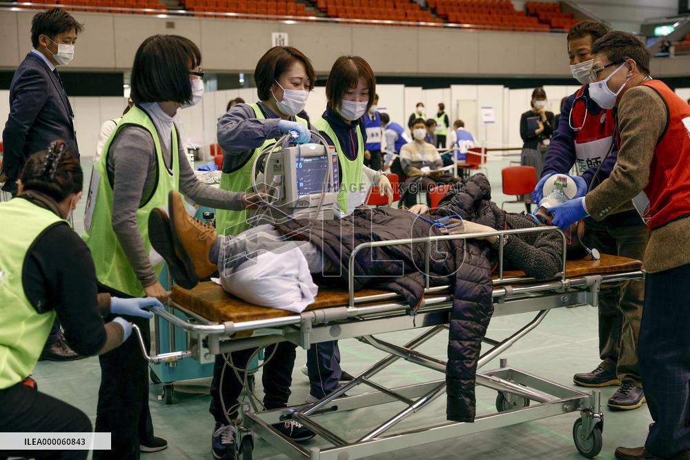 Vaccination practice in Osaka