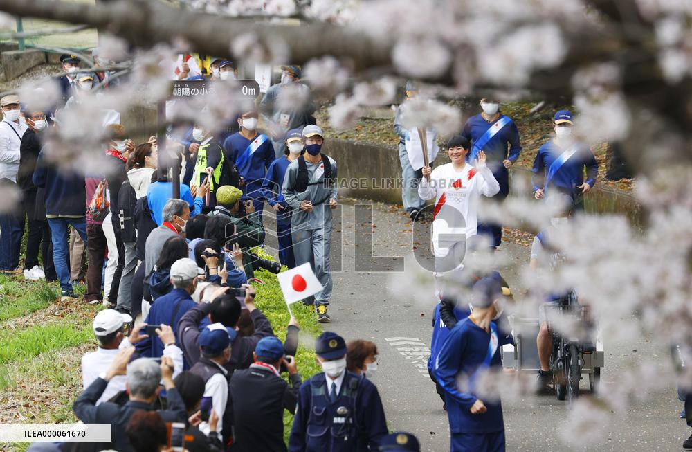 Tokyo Olympic torch relay