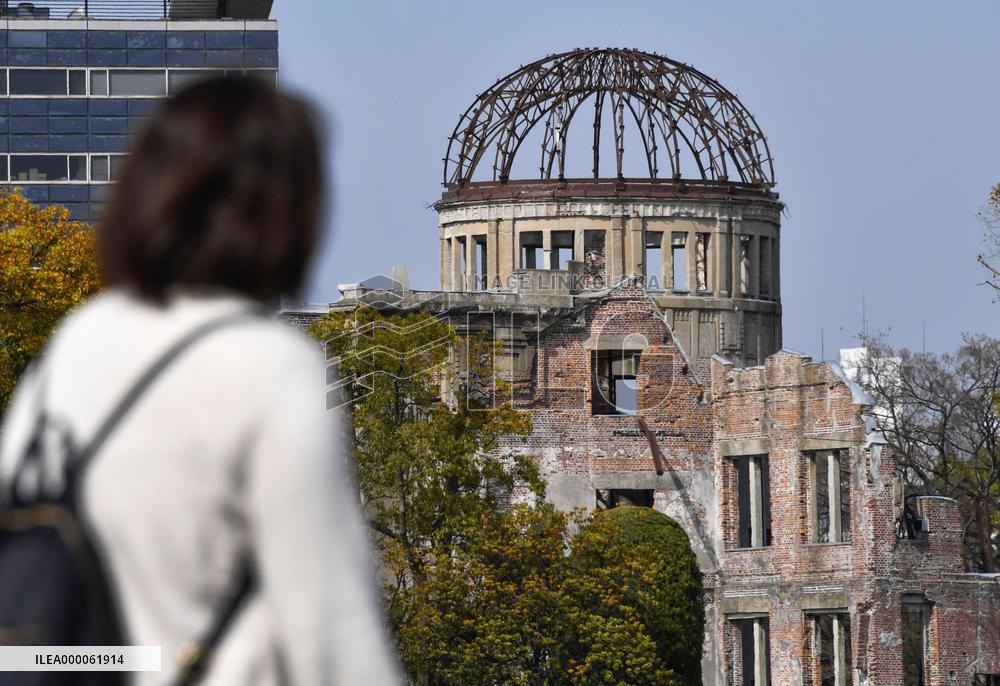 Atomic Bomb Dome after preservation work
