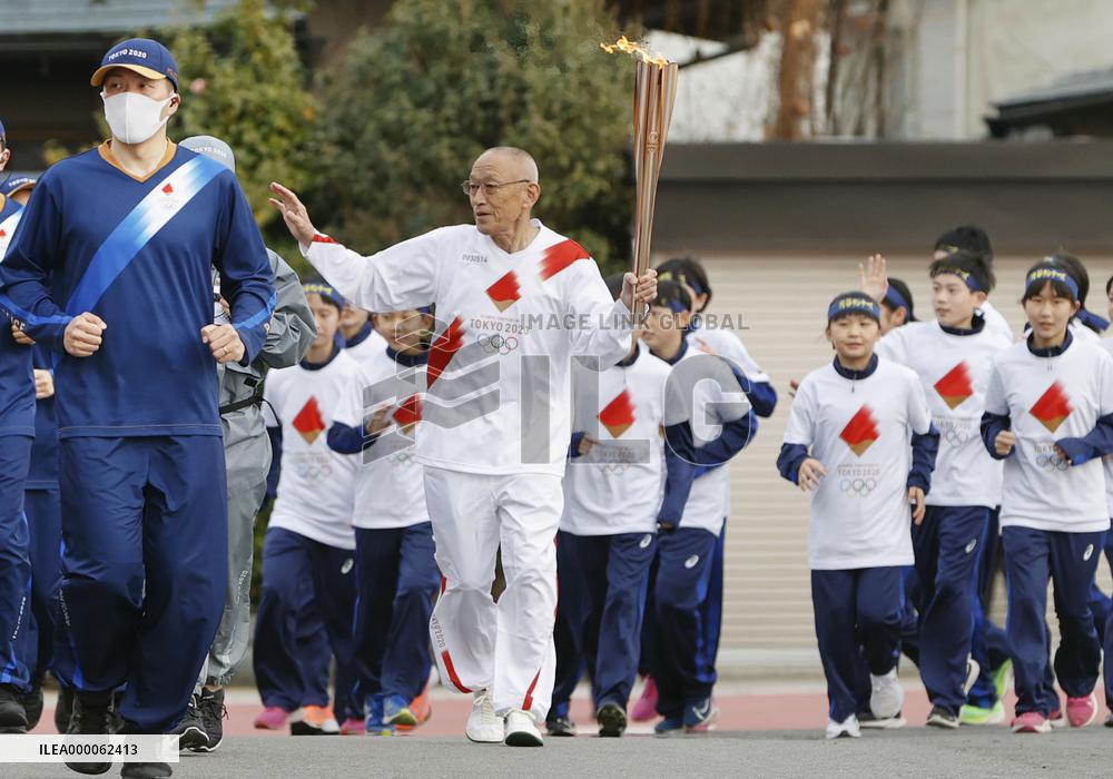 Tokyo Olympic torch relay