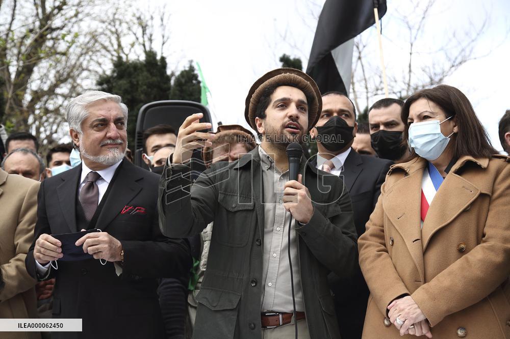 Paris alley named in honor of anti-Taliban commander