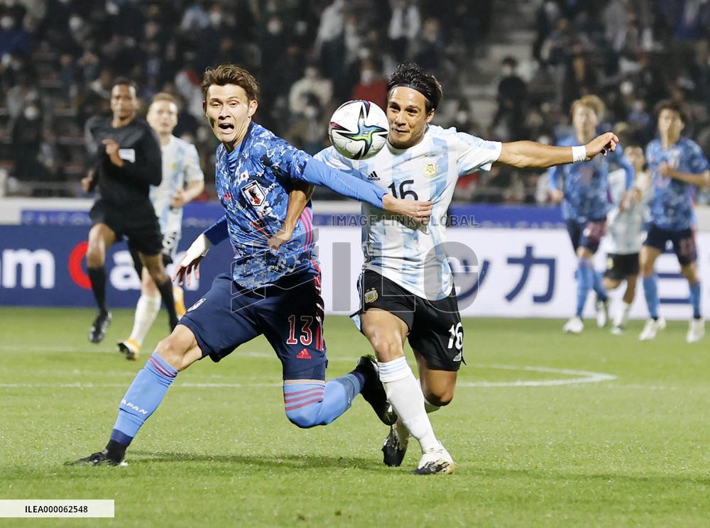 Football: Japan-Argentina U-24 friendly