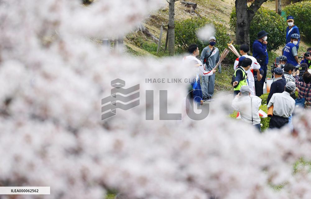 Tokyo Olympic torch relay