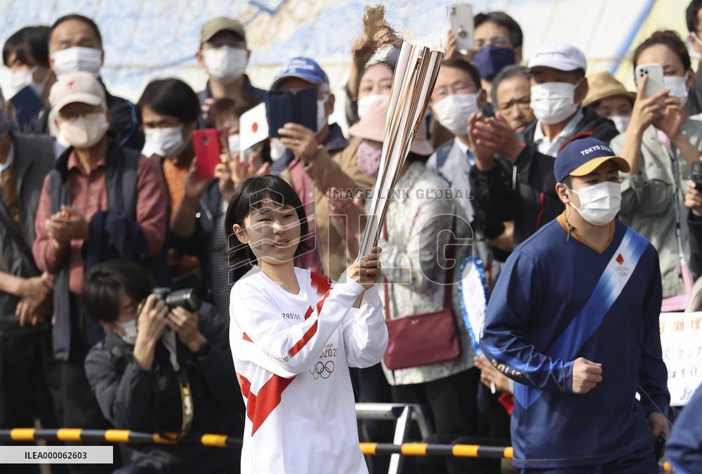 Tokyo Olympic torch relay