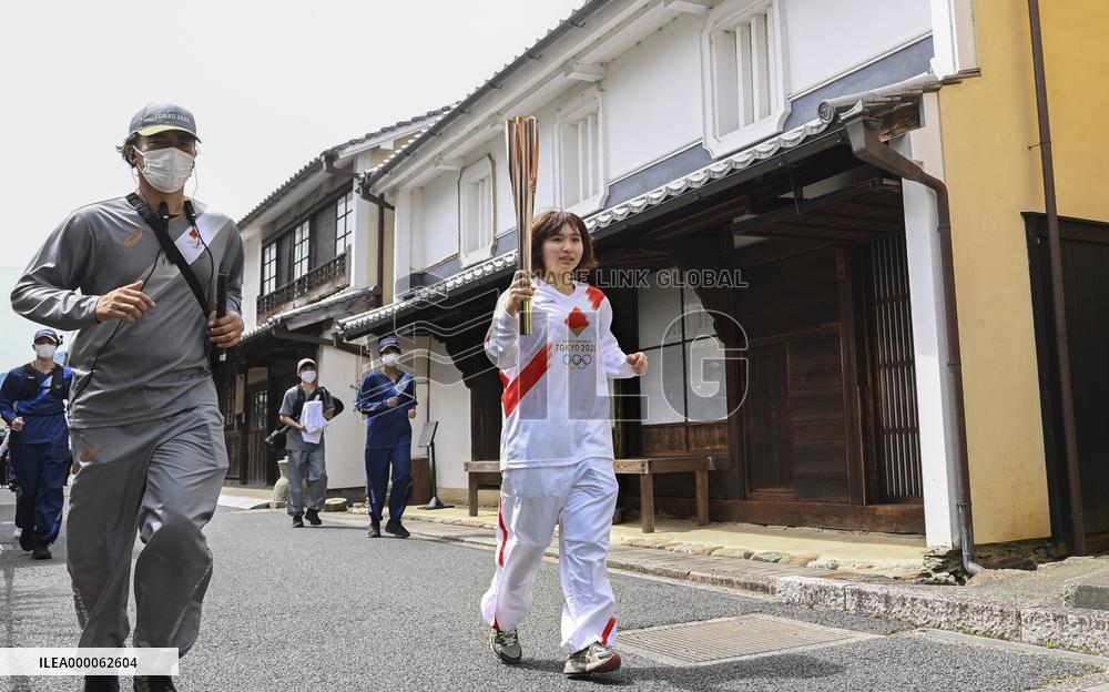 Tokyo Olympic torch relay