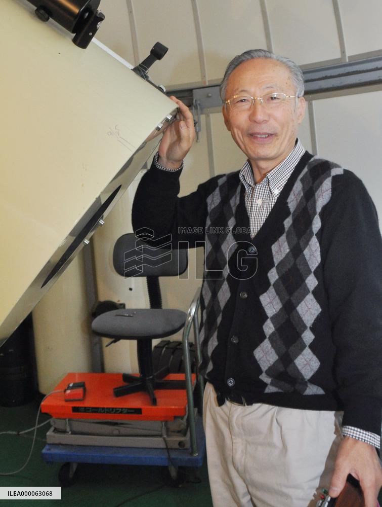 Japanese man discovers over 100 supernovas in 35 years