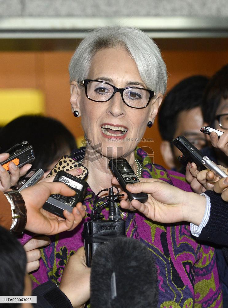 U.S. Undersecretary of State Sherman visits S. Korea