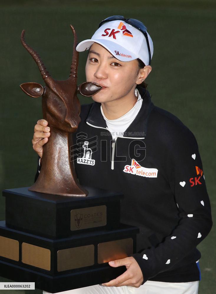 S. Korea's Na Yeon Choi wins Coates Golf Championship