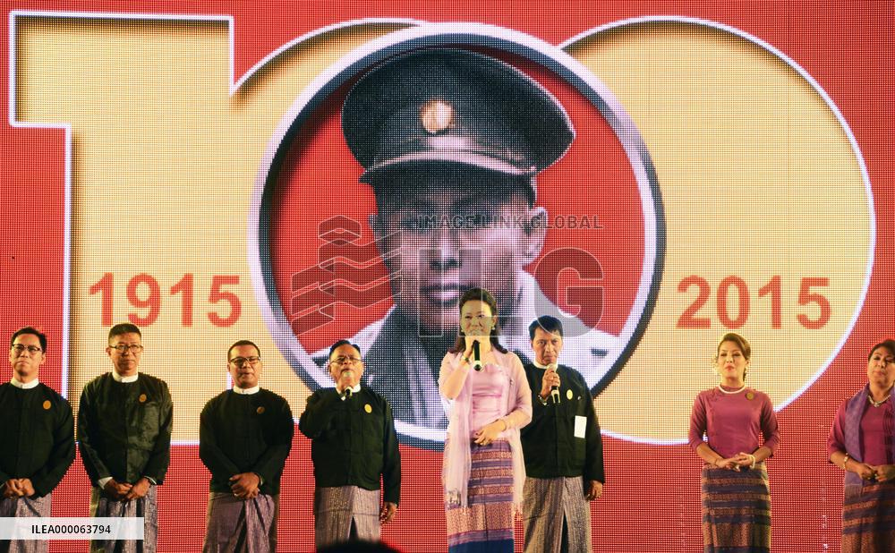 Myanmar celebrates General Aung San's 100th birthday