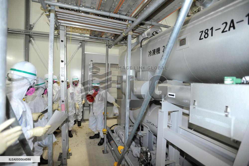 Coolant-circulating machine at Fukushima nuke power plant