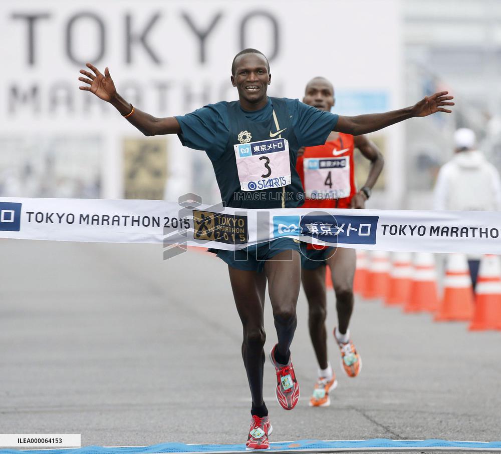 Kiprotich of Uganda comes in 2nd at Tokyo Marathon