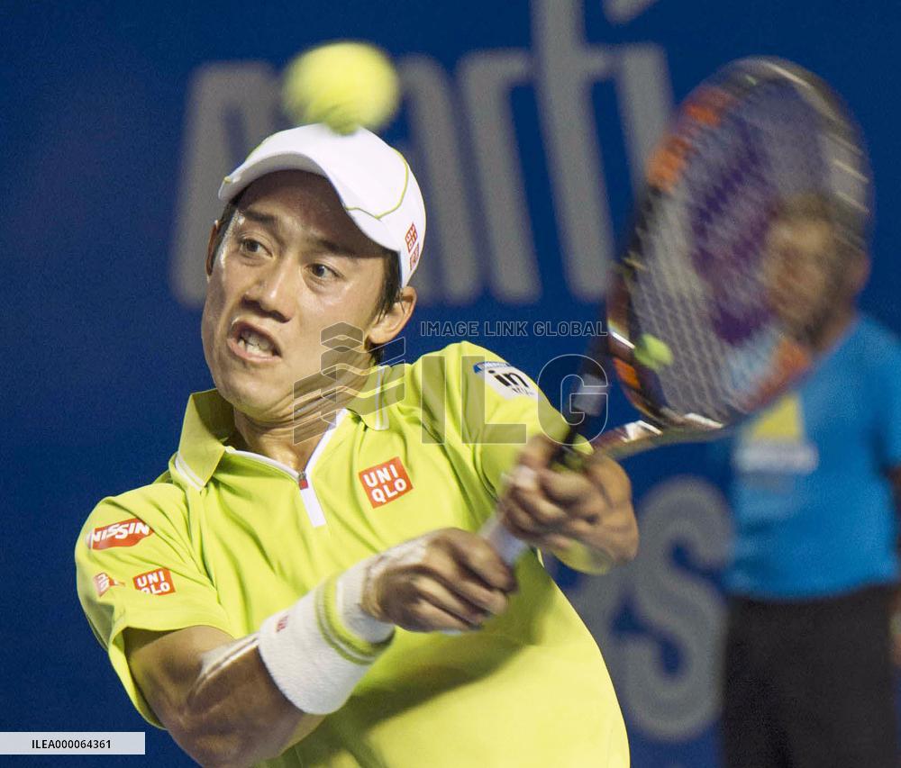 Nishikori into 2nd round at Mexico Open