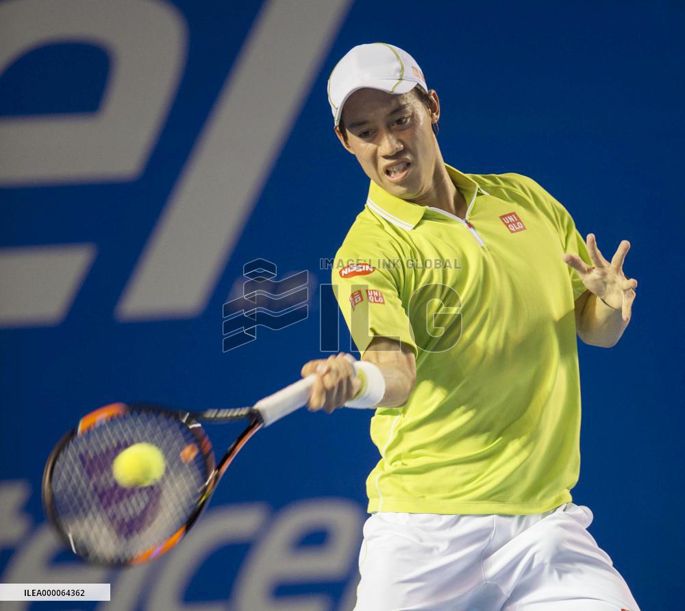 Nishikori into 2nd round at Mexico Open