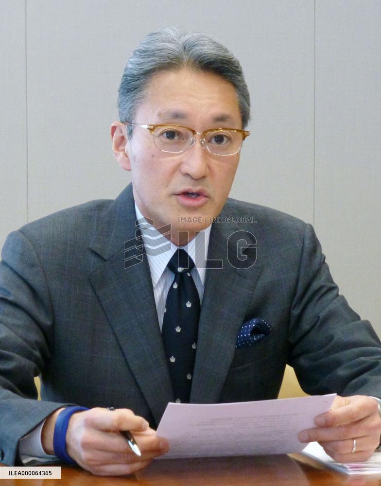 Sony chief denies spinoffs mean immediate withdrawal