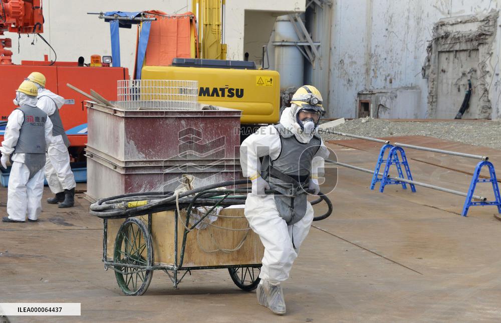Photos from Fukushima nuclear plant