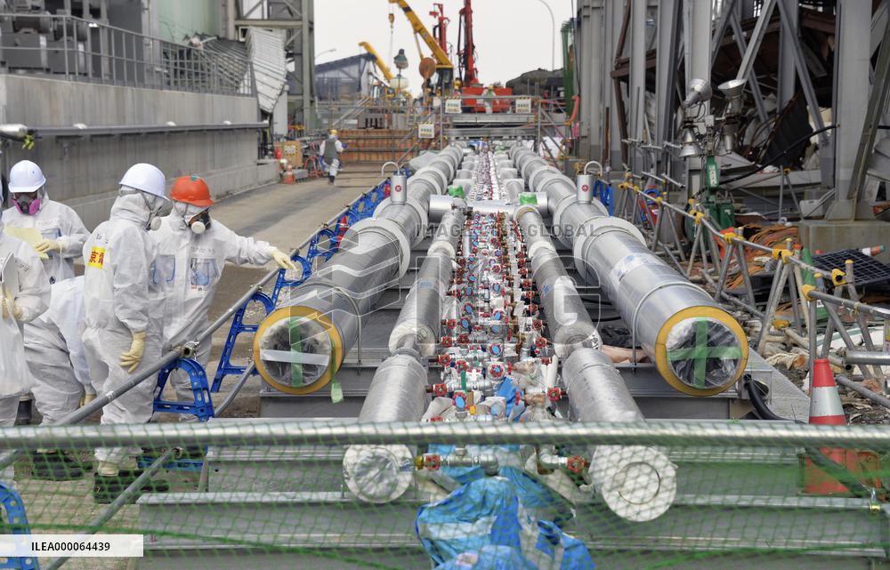 Photos from Fukushima nuclear plant