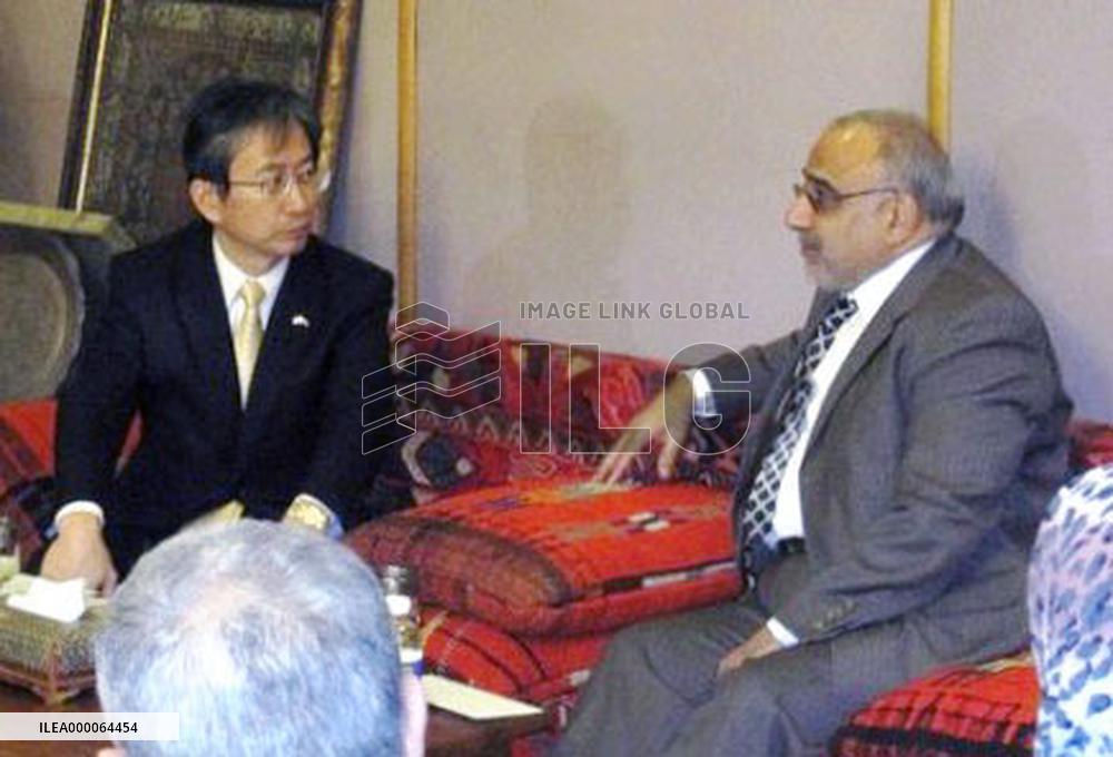 Senior METI official meets Iraqi oil minister in Baghdad