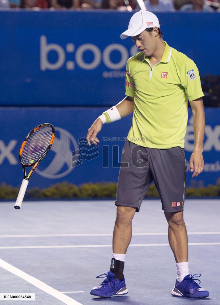 Nishikori falls to Ferrer in final of Mexico Open