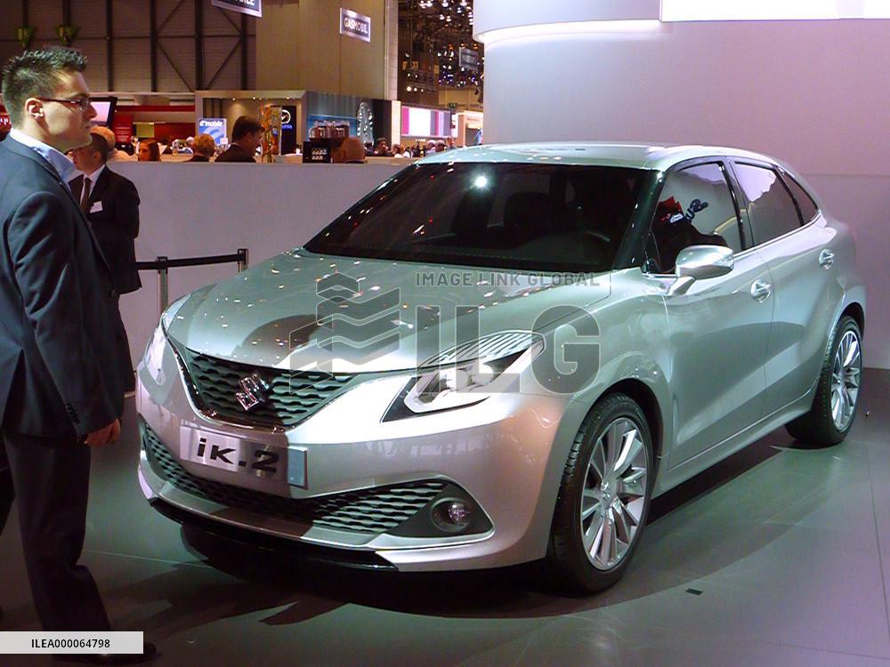 Suzuki displays compact hatchback concept car at Geneva auto show