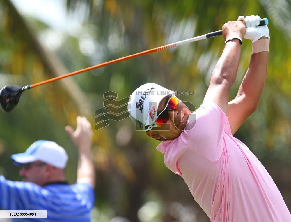 Matsuyama in 1st round of Cadillac Championship