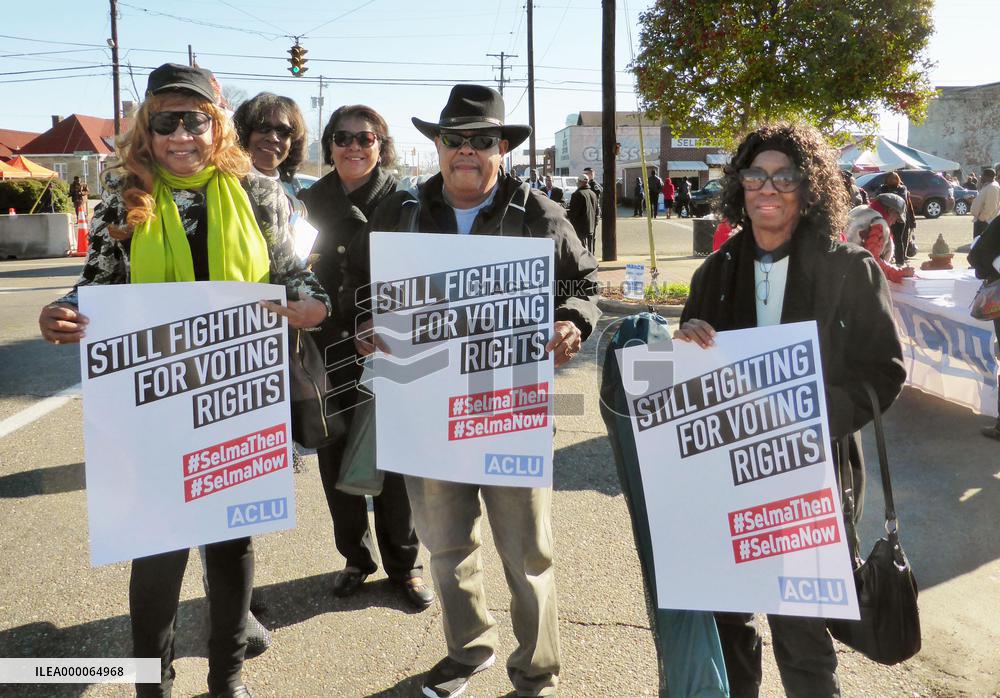 50th anniversary of "Bloody Sunday" in Selma
