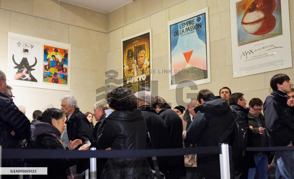 Films by late Japanese director Oshima screened in Paris