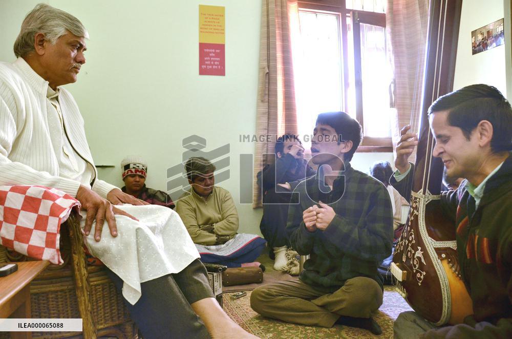 Japanese learns 'dhrupad' Indian vocal music in Bhopal