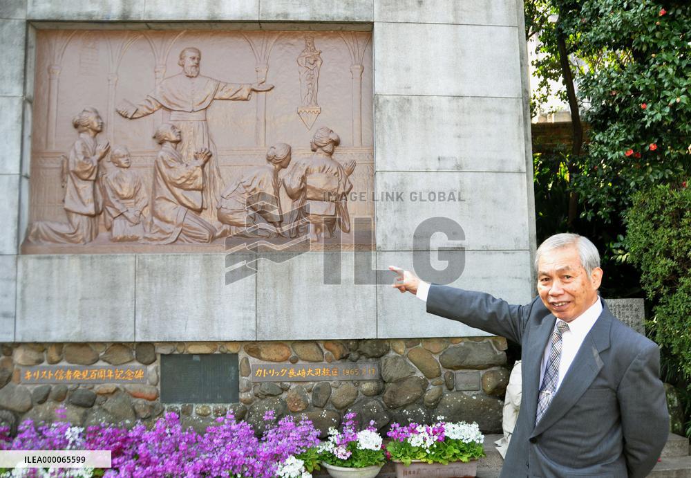 Church marks 150th anniv. of visit by secret Christians